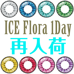 『ICE Flora 1Day』再入荷!!