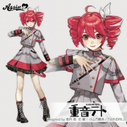 重音テト(Synthesizer V AI Ver.)　コスチュームセット　販売開始!