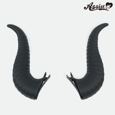 悪魔の角　ブラック