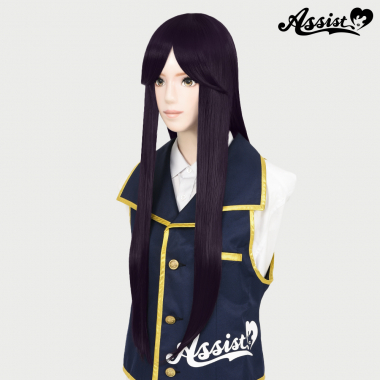 ロング　つむじ*型　ブラックベリー　NMSB-38