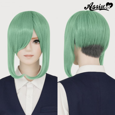 ツーブロックウィッグ メンタジェラート×シェードプラチナ