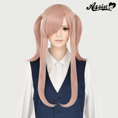 ツインテールウィッグ　ベージュ　NBE-91