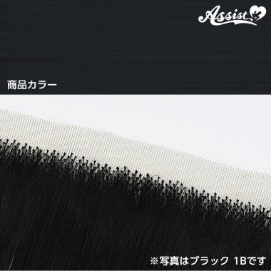 生え際パーツ スモークブラック NSBK-106