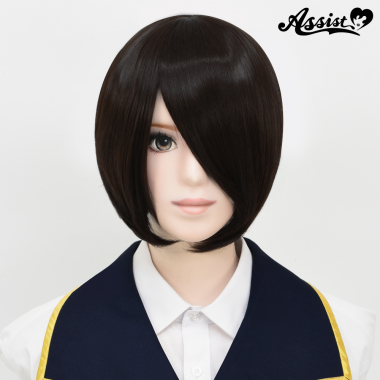 ショートボブ改　ビターブラウン　4