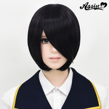 ショートボブ改　ブラックパープル　NPABD-8