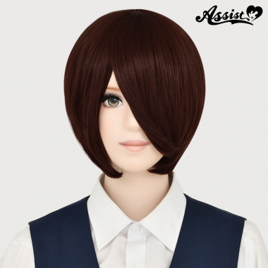 ショートボブ改　モカブラウン　33