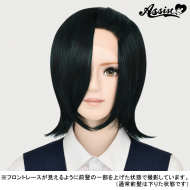 フロントレースショート改　ブラックグリーン　NGD-3