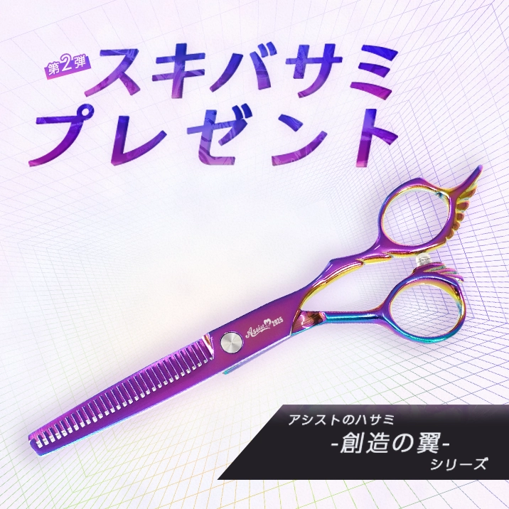 ★12月キャンペーンAM10:00スタート★スキバサミプレゼントキャンペーン開催‼