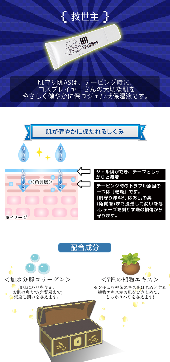 肌守り隊ASの配合成分