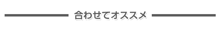 合わせてオススメ