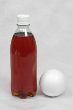 【在庫限り】発泡スチロール球　直径70mm