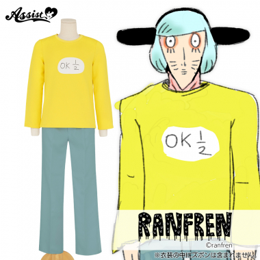 RANFREN　ニョン　OK1/2ロンT&ヘアアクセセット