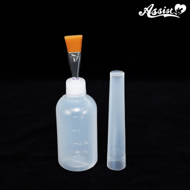 容器付きブラシ　太筆タイプ