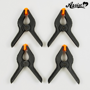 背景布スタンド用クリップ　4個入り