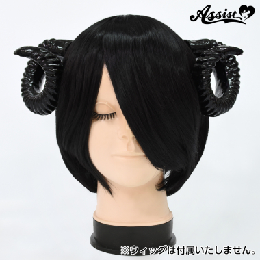 羊角 ブラック クリップタイプ
