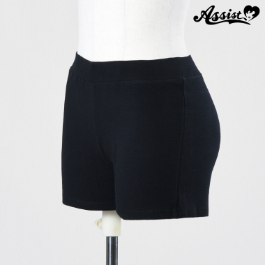 露出対策用スパッツ　ブラック