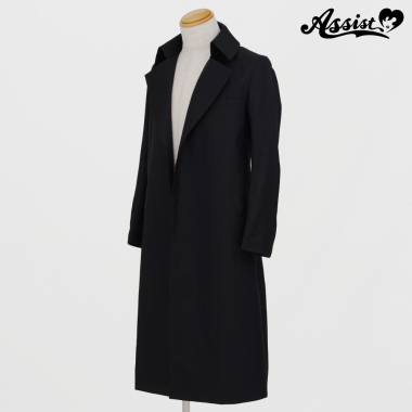 ロングコート ブラック XL