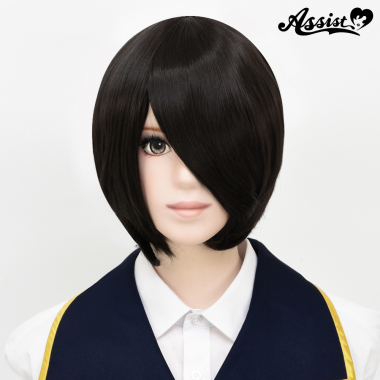 ショートボブ改　ブラックブラウン　3