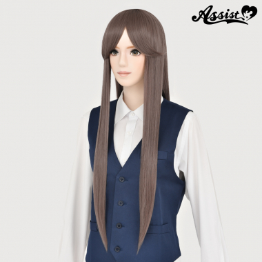 ロング　つむじ*型　リッチブラウン　NMRC-173