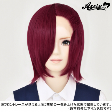 フロントレースショート レッドプラム NRP-102