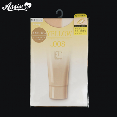 コントロールカラーストッキング　イエロー