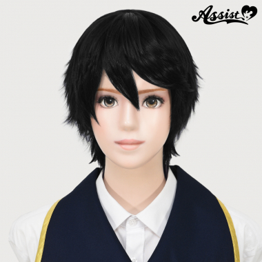 ショートレイヤー　ブラック　1B