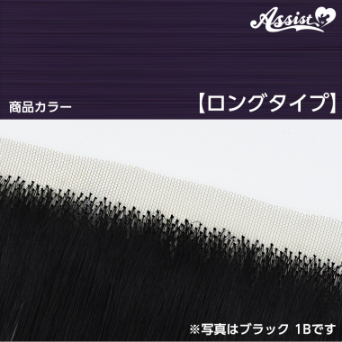 生え際パーツ　ロングタイプ　ヴァイオレットバレット　NVBR-169