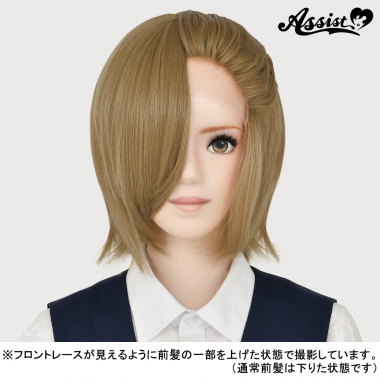 フロントレースショート改　ミルクティーゴールド　22