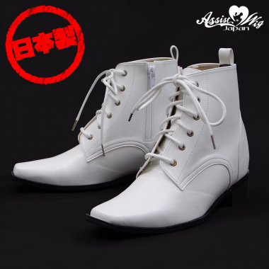 シークレットハイカットブーツ　ホワイト