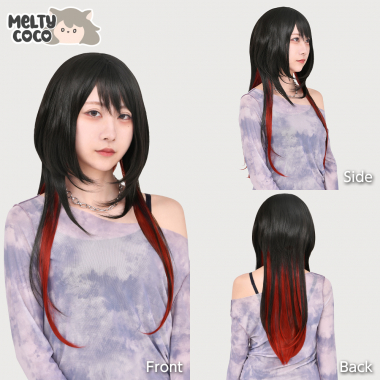 くらげヘアロング　メルティダークストロベリー