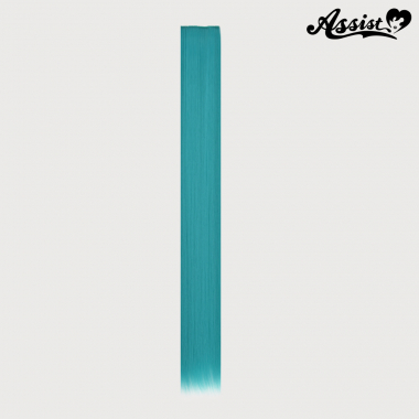 90cmウィッグパーツ　1本入り　ターコイズ　NHM-25