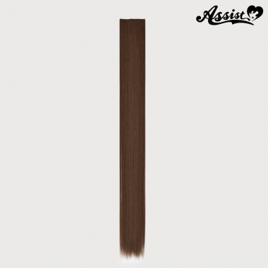 90cmウィッグパーツ　1本入り　ライトブラウン　702