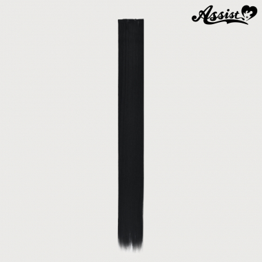 90cmウィッグパーツ 1本入り ブラック 1B