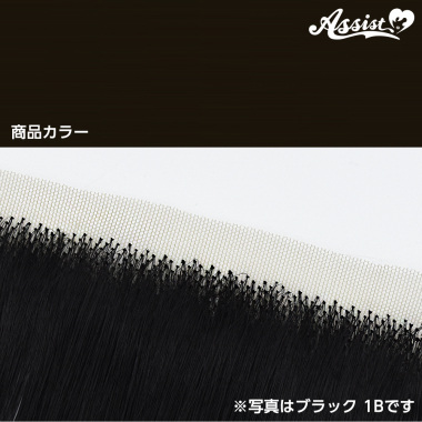 生え際パーツ　スクールブラック　NSCB-94