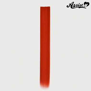 90cmウィッグパーツ 1本入り レッド NRS-24