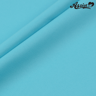 ポリエステルギャバ 150cm巾×50cm ブルー系 No.55