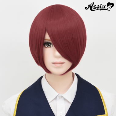 ショートボブ改　アサイーレッド　NAR-120