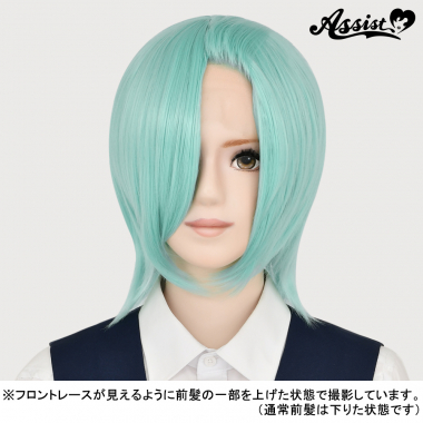 フロントレースショート パステルグリーン NGUS-63