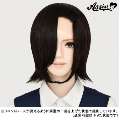 フロントレースショート ブラックコーヒー NBC-138