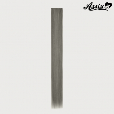 90cmウィッグパーツ 1本入り ダークシルバー 171