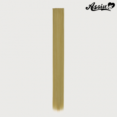 90cmウィッグパーツ　1本入り　ミルキーゴールド　369
