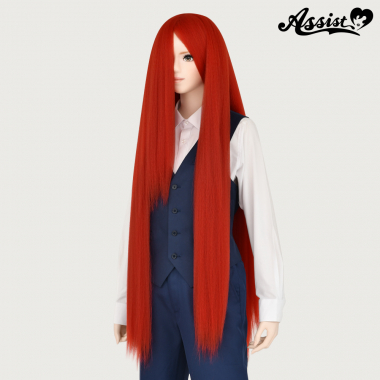 スーパーロング　ワッフル加工風　レッド　NRS-24