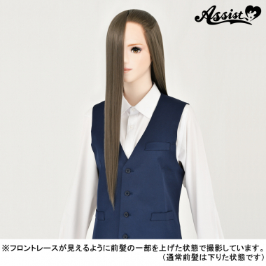 フロントレースロングDX　アッシュブラウン　NABR-147