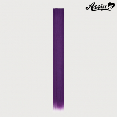 90cmウィッグパーツ 1本入り ムラサキ NMSK-116