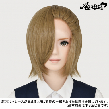 フロントレースショート ミルクティーゴールド 22