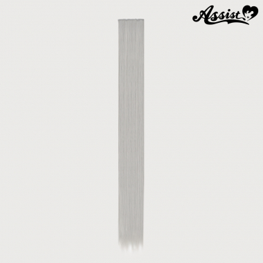 90cmウィッグパーツ　1本入り　シルバー　NS-15