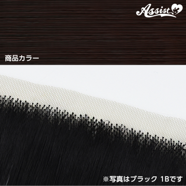 生え際パーツ　レッドブラウン　2T33