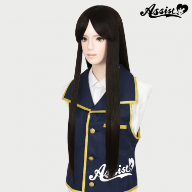 ロング　つむじ*型　ビターブラウン　4