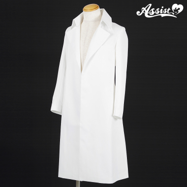 ロングコート ホワイト XL
