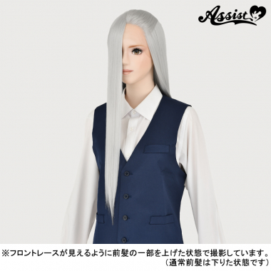 フロントレースロングDX ホワイトシルバー 60